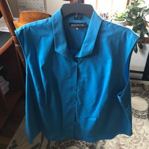 Size 24W Jones New York sleeveless blouse